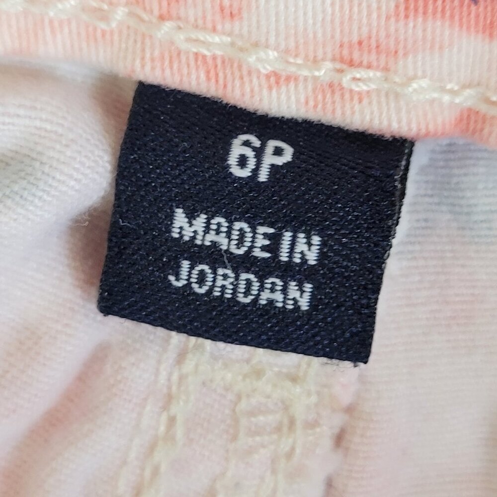 Charter Club Bristol Floral Capri Jeans Sz 6P - Picture 8 of 9